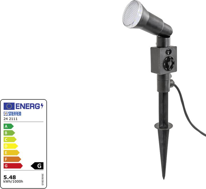 Image du produit Steffen GardenLine Spot avec ampoule LED (400 lm, IP21)