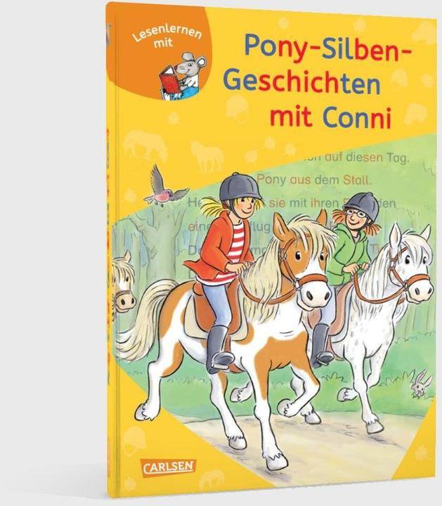 Actual product image LESEMAUS zum Lesenlernen Sammelbände: Pony-Silben-Geschichten mit Conni (German, Liane Tailor, Herdis Albrecht, Julia Boehme, 2024)