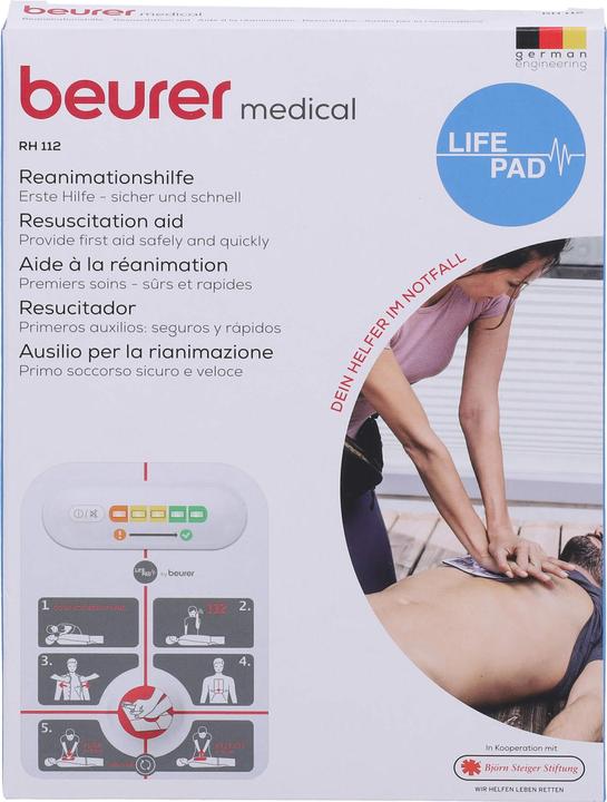 Actual product image Beurer Lifepad RH 112 resuscitation aid (First Aid Kit)