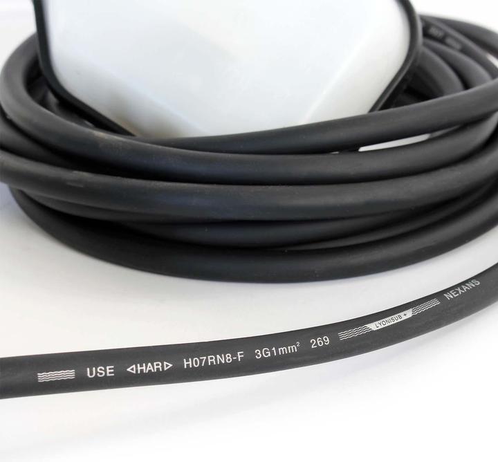 Actual product image XPOtool Wiltec Aquastop Float Switch for Filling Ponds 5m Cable Overflow Protection Regulating Water Level