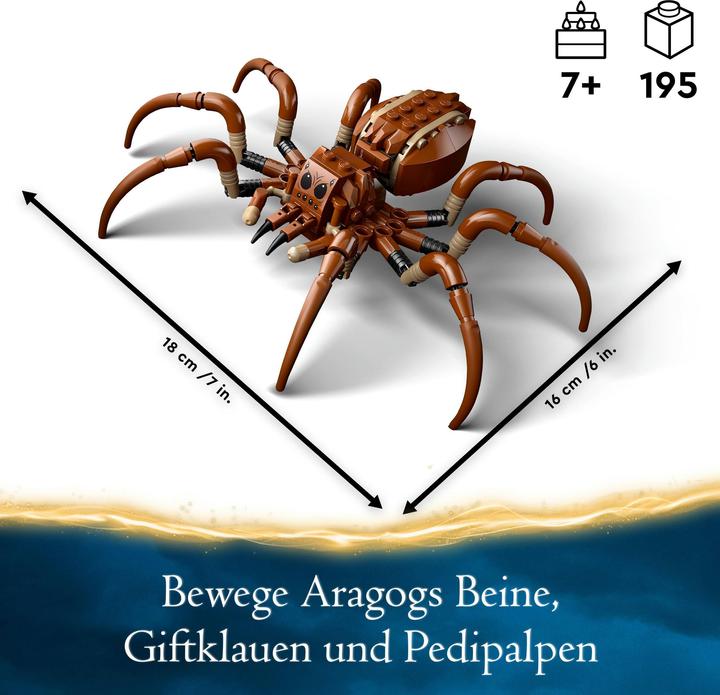 Immagine prodotto LEGO Aragog nella Foresta Proibita (76434, LEGO Harry Potter)
