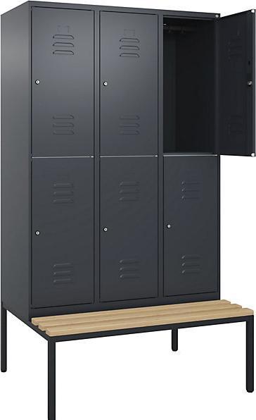 Image du produit C+P Vestiaire à deux niveaux Classic PLUS Banquette (120 cm, 212 cm)