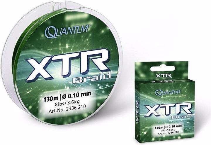 Quantum XTR Braid 130m grün (0.12 mm)