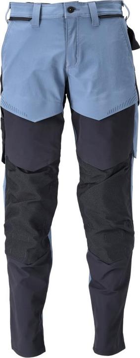 Immagine prodotto Mascot Pantaloni con cintura in vita Ultimate Stretch personalizzati 22379 blu pietra/nero taglia 50 (Apple iPhone 5s)