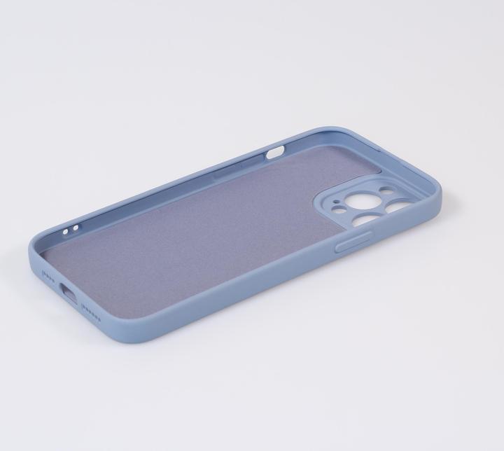 Produktbild PhoneLook Hülle Soft-Shell silikon cover mit MagSafe und Kameraschutz grau (Apple iPhone 13 Pro)