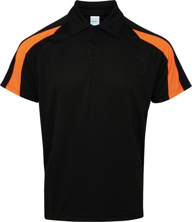 Pechschwarz/Orange