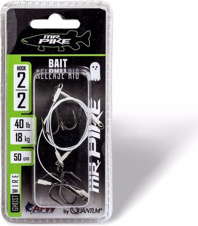 Produktbild Quantum Mr. Pike Ghost Traces Bait-Release-Rig