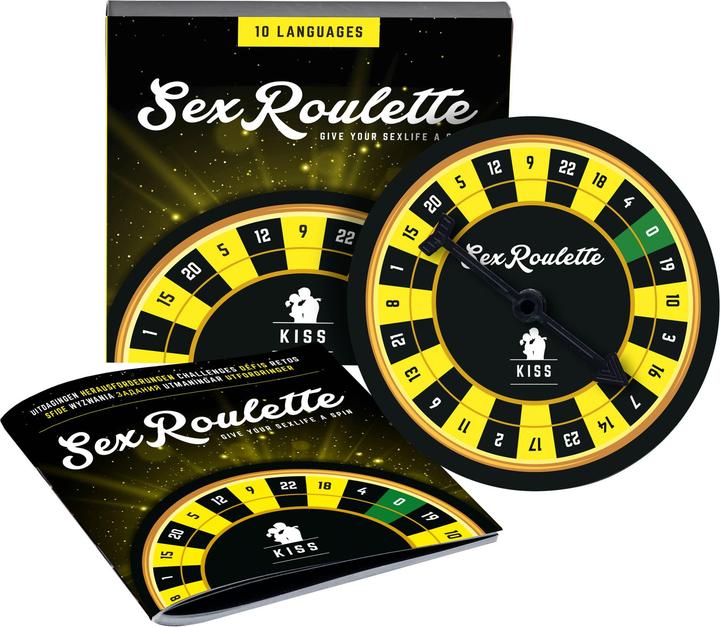 Produktbild tease & please Sex Roulette Kiss (Sonstiges, Deutsch, Spanisch, Französisch, Norwegisch, Polnisch, Niederländisch, Russisch, Schwedisch, Italienisch, Englisch)