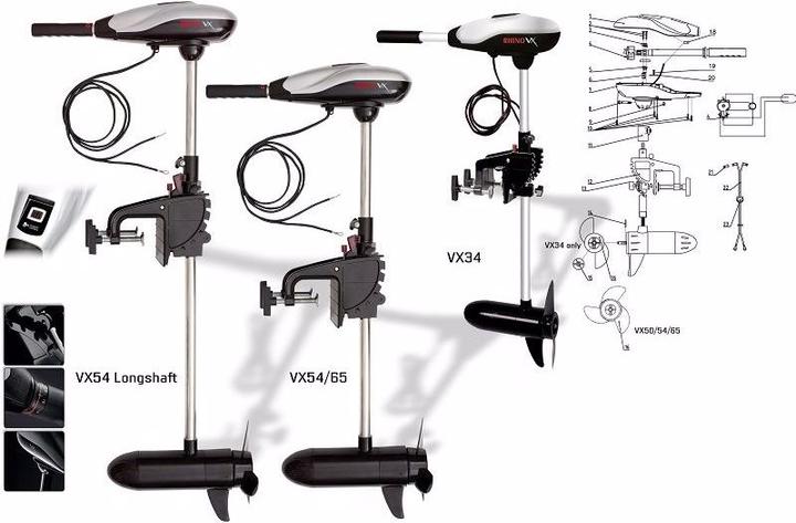 Image du produit Moteur électrique hors-bord VX