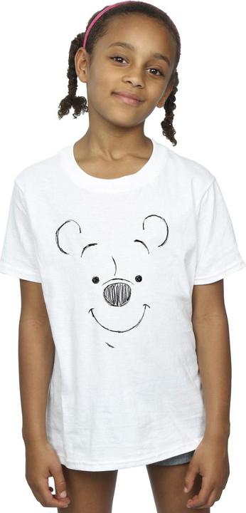 Produktbild Disney Winnie The Pooh Winnie The Pooh Face TShirt Mädchen (140, 146)