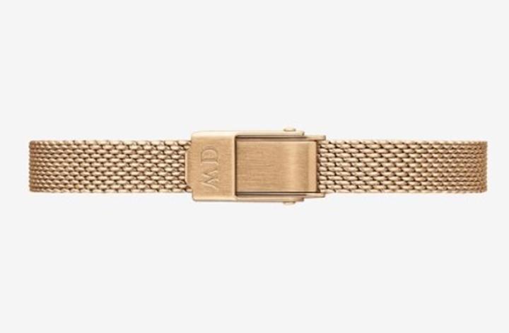 Actual product image Daniel Wellington Quadro Mini Melrose Champagne Rose Gold (Analogue wristwatch, 154 mm)
