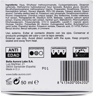 Produktbild Bella Aurora SPLENDOR 10 tratamiento anti-edad SPF20 50 ml (50 ml, Tagescreme, SPF 20)