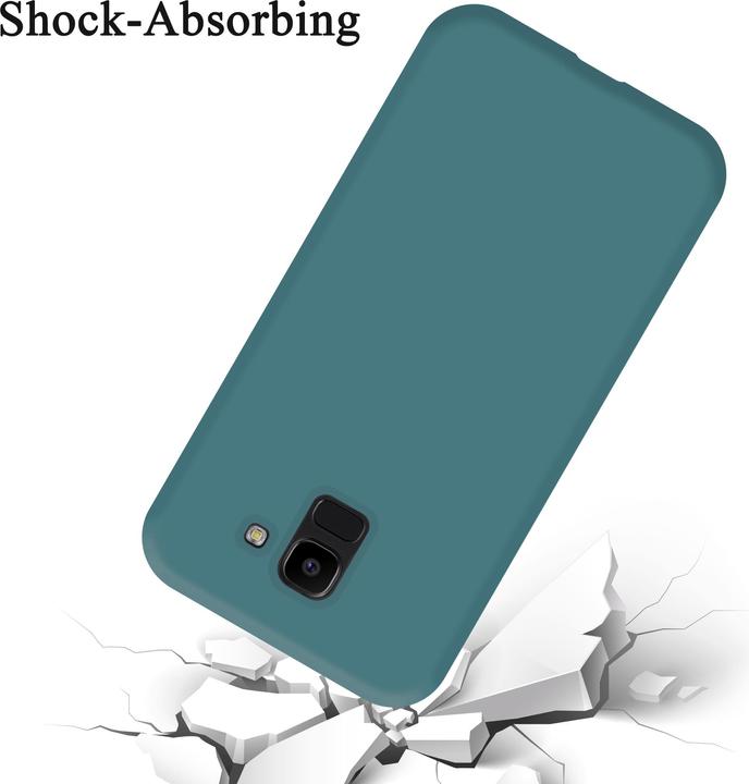 Productafbeelding Cadorabo TPU Liquid Silicone Case Cover (Samsung Galaxy J6 (2018))