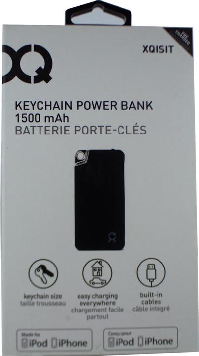 Produktbild Xqisit Powerbank - Lightning & Micro MFI 1500mAh (1500 mAh)