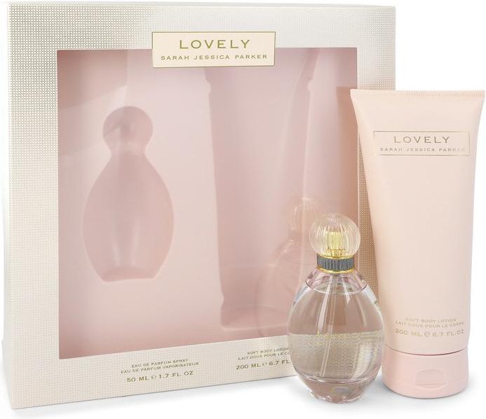 Sarah Jessica Parker Lovely by Gift Set -- 1.7 oz Eau de Parfum Spray + 6.7 oz Body Lotion (Parfum set)