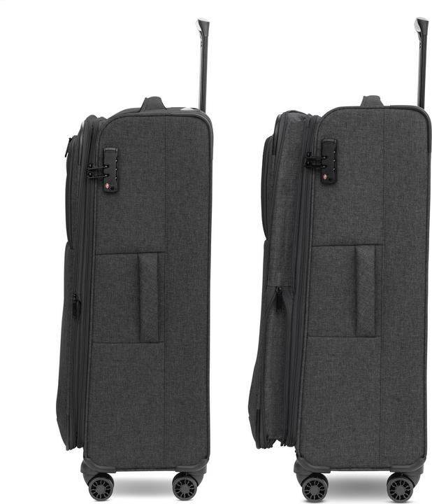 Actual product image Redolz Essentials 12 LARGE 4-wheel trolley 79 cm with expansion pleat (98 l, XL (from 140l))