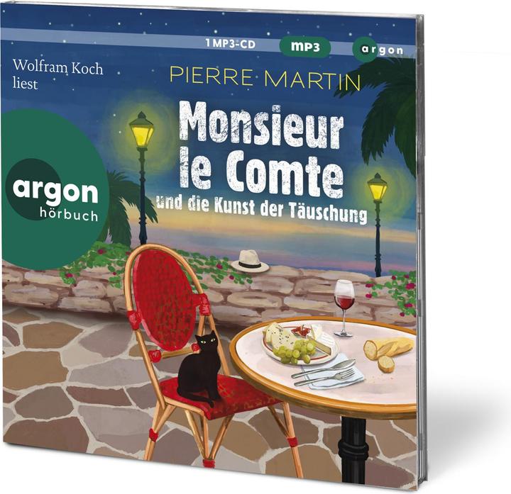 Actual product image Monsieur le Comte and the Art of Deception (German, Pierre Martin, Tungsten Cook, 2024)