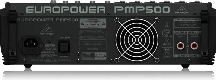 Produktbild Behringer Powermixer PMP500 2x 250 W Kan (Studio- und Livemixer)