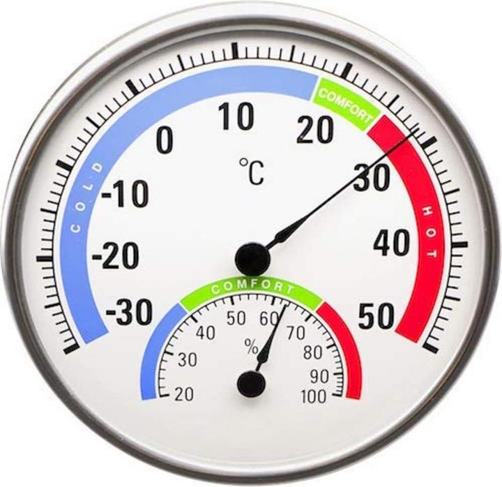 Immagine prodotto Technoline WA 3050 - termoigrometro rotondo con gamma Comfort