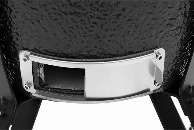 Image du produit Mustang Grill Kamado M Charbon de bois Gril à charbon de bois Surface de cuisson (diamètre)=380mm Gris (380 mm)