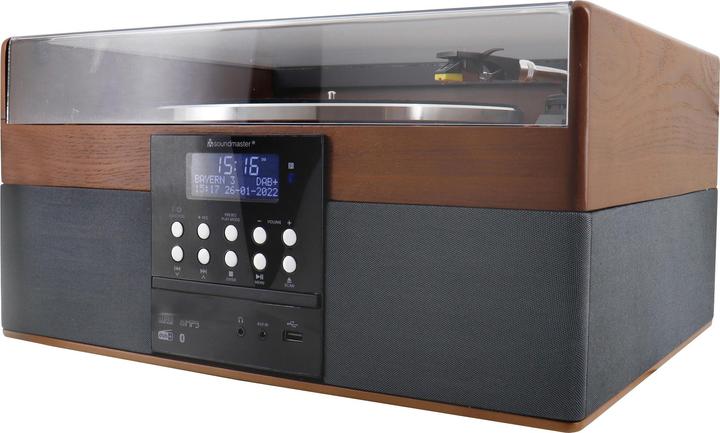 Produktbild Soundmaster PL910 (Plattenspieler, Bluetooth, CD Player, 1x 10 W)