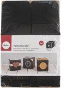 Produktbild Rayher Faltschachtel, schwarz, 6 Stück (Geschenkbox, 6 x)
