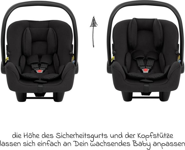 Actual product image Graco SnugLite i-Size Babyschale inkl. SnugTurn Base (Baby car seat, ECE R129/i-Size Standard)