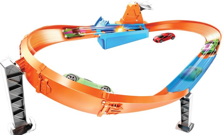 Actual product image Hot Wheels Rapid Raceway Champion Play Set