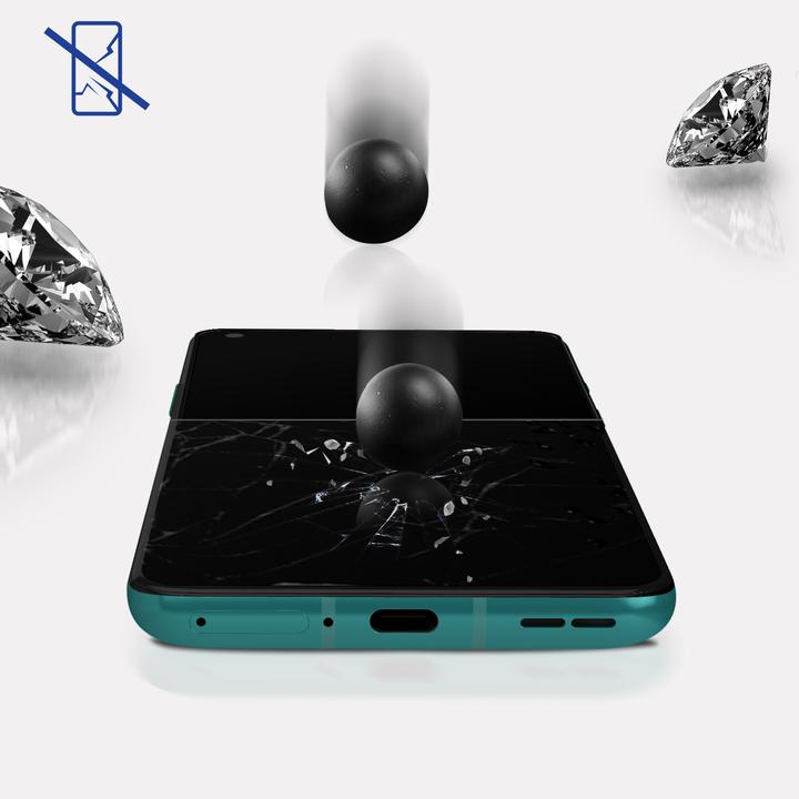 Actual product image 3MK Hardglass Max Lite screen protector (1 Piece, OnePlus 8T)