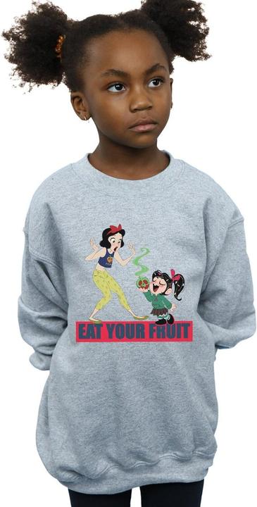 Immagine prodotto Disney Wreck It Ralph Eat Your Fruit Felpa Ragazze (152, 158)