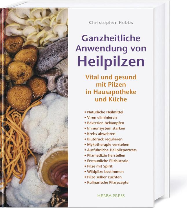Immagine prodotto Ganzheitliche Anwendung von Heilpilzen (Tedesco, Christopher Hobbs, 2022)