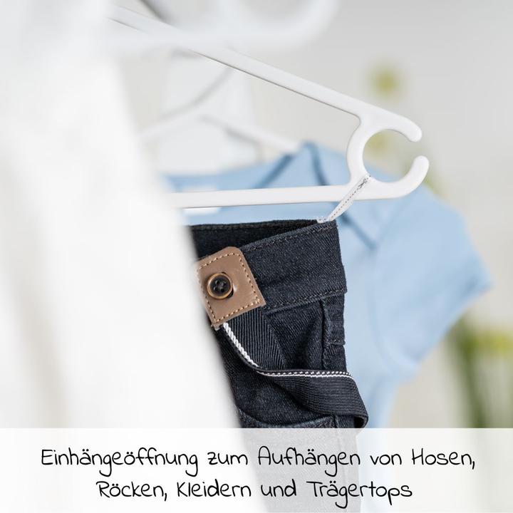 Produktbild La Loona LaLoona Strampler & Sets Body-Sparset Langarm inkl. Kleiderbügel - Salbei Grau (80)