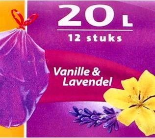 Actual product image Swirl Perfumed garbage bags (12 x, 20 l)