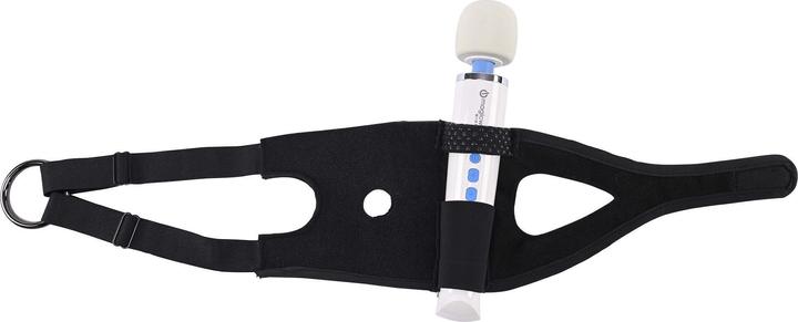 Actual product image Sportsheets Pivot 2 in 1 Forced-O Strap - Black