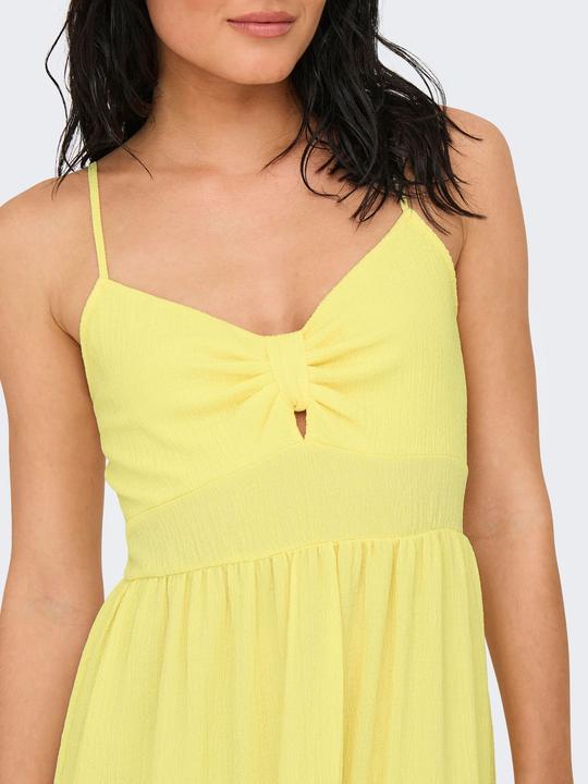 Produktbild JdY Locker geschnitten V-Ausschnitt Schmale Träger Langes Kleid Kleid (M)
