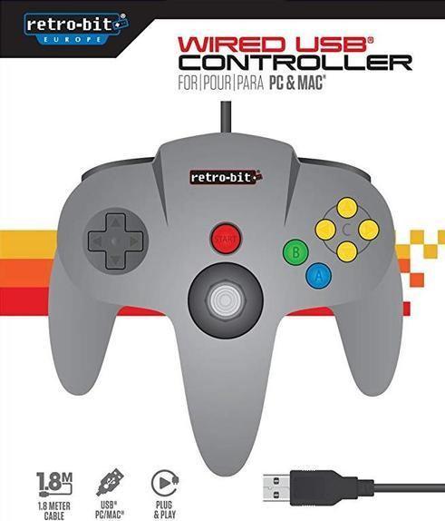Produktbild retro-bit N64 USB Controller (PC, Mac)