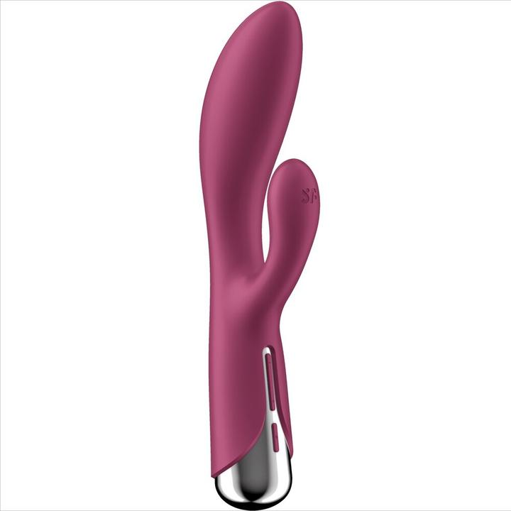 Actual product image Satisfyer Spinning Rabbit 1 Clitoris And G-Spot Stimulation Beige
