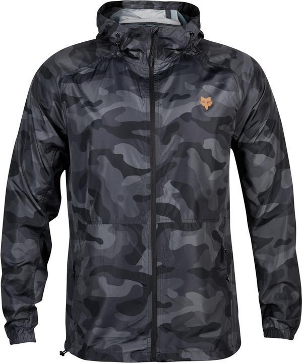 Fox Jacket 23 F-Head Windbreaker Blk Cam (M)