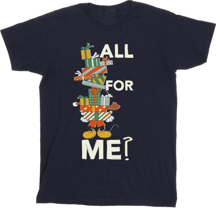 Immagine prodotto Disney Mickey Mouse Presents All For Me Maglietta Uomo (3XL)