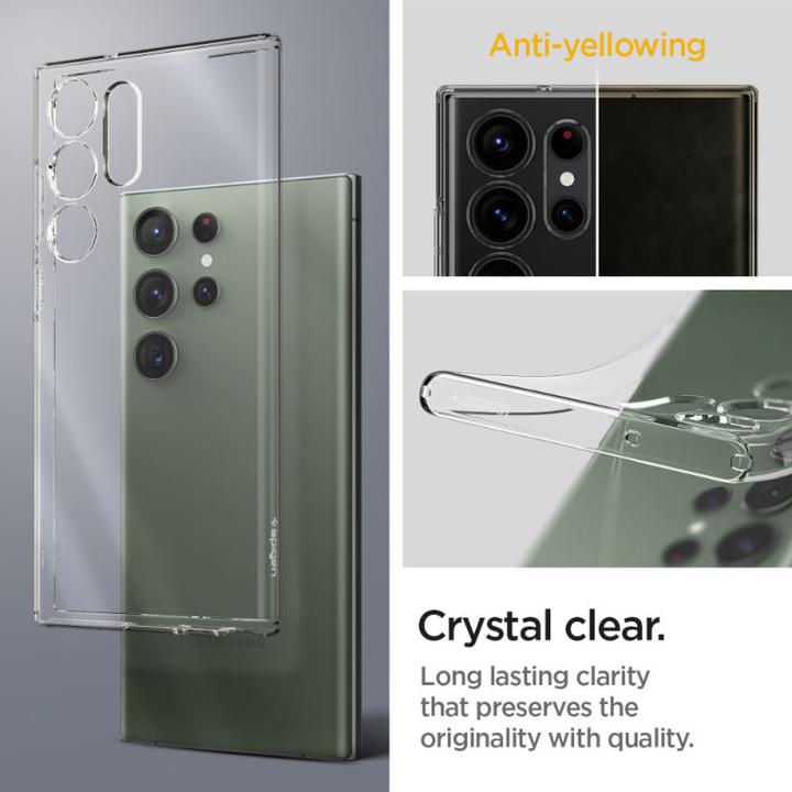 Actual product image Spigen Liquid Crystal (Samsung Galaxy S23 Ultra)