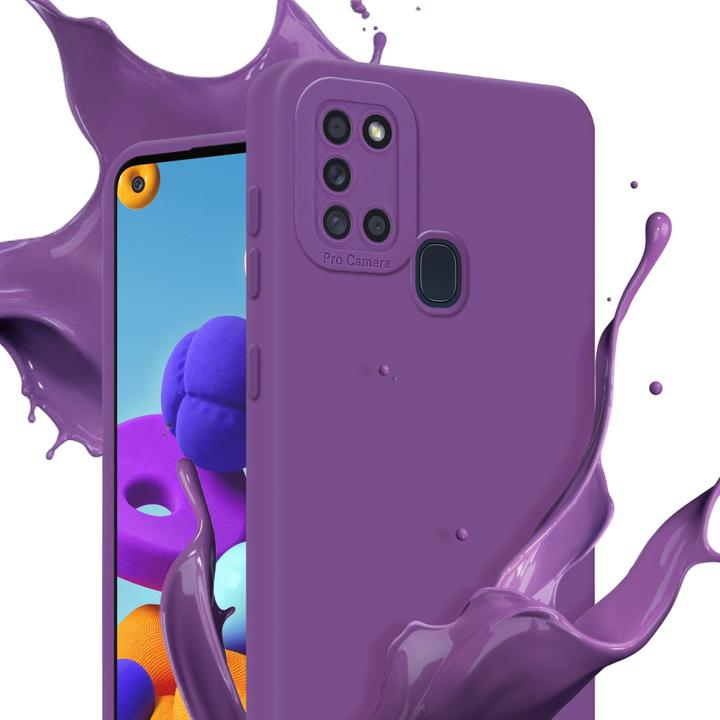 Immagine prodotto Cadorabo Custodia per Samsung Galaxy A21s in TPU stile Fluid LM162 (Samsung Galaxy A21s)