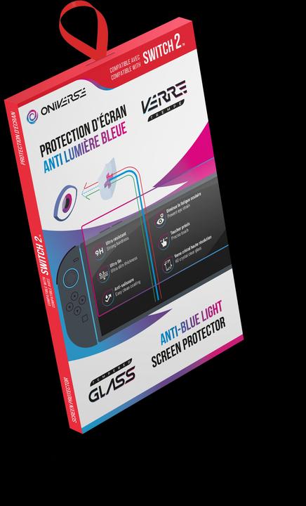 Actual product image Oniverse Switch 2™ Schutzfolie mit Blaulichtfilter - Gaming-Zubehör (Switch)