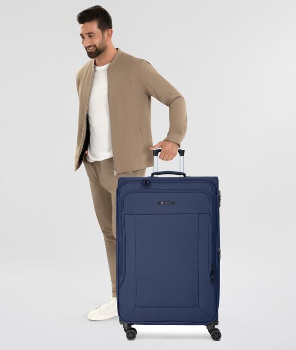 Actual product image Franky Melbourne 3.0 4-wheel trolley 79 cm with expansion pleat (90 l, XL (from 140l))