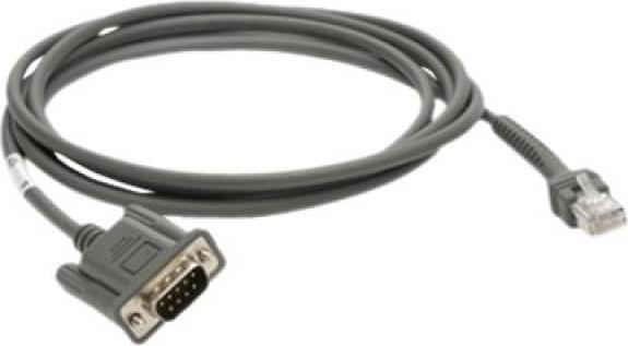 Produktbild Zebra Kabel seriell DB-9 W bis RJ-45 M 2.13 m
