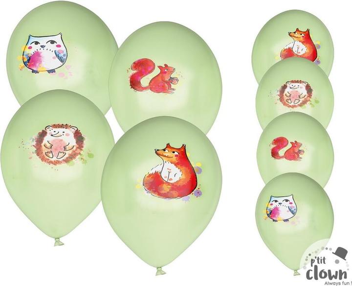 Actual product image P'tit Clown Balloons Animals Get Wild
