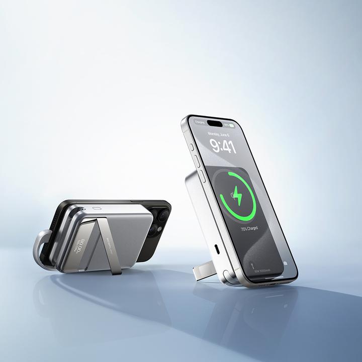Image du produit EcoFlow RAPID Magnetic Powerbank argent 10.000mAh (10000 mAh, 65 W)