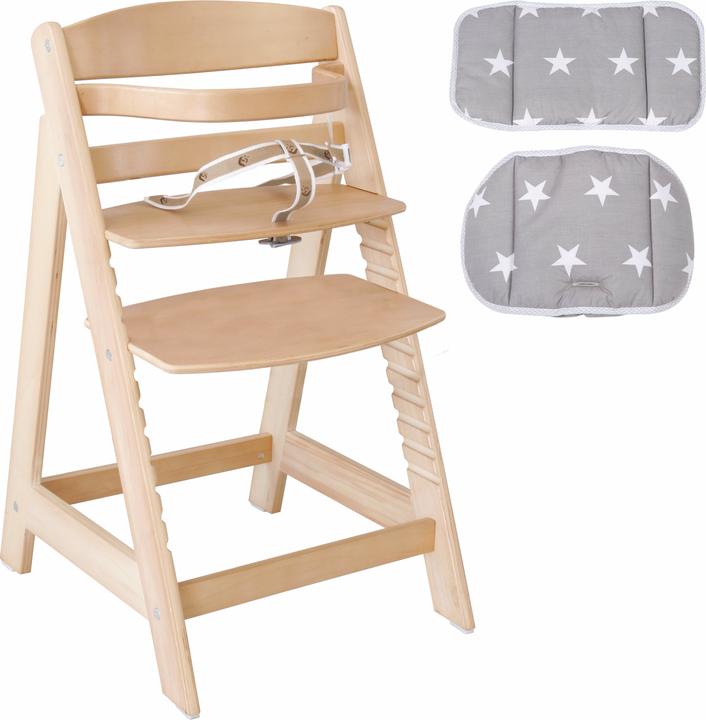 Roba Treppenhochstuhl mit Sitzverkleinerer Little Stars (Hochstuhl)