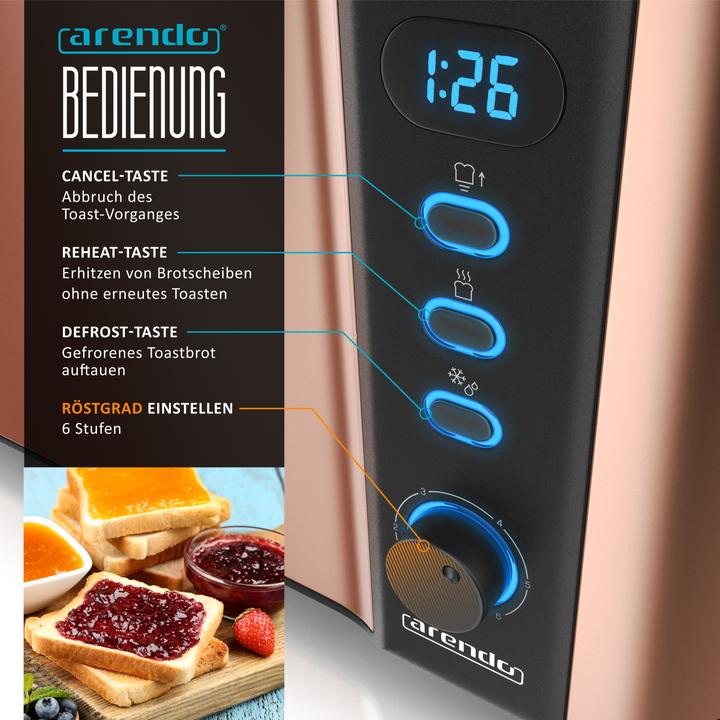 Actual product image Arendo Toaster