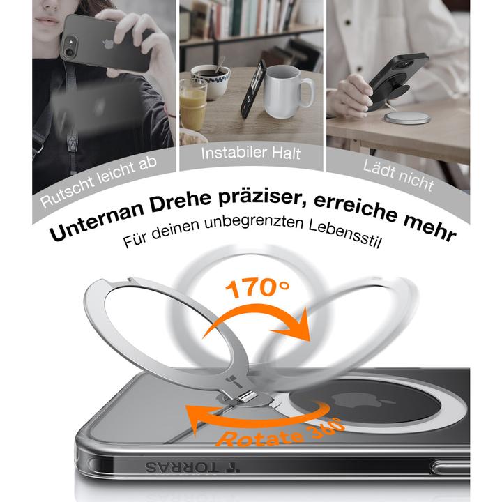 Produktbild Torras - Ostand 360° Spin (Apple iPhone 16e)
