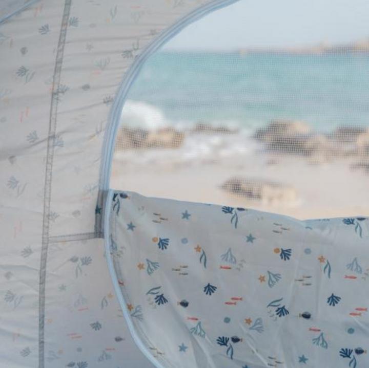 Actual product image Little Dutch Beach Tent Ocean Dreams Blue